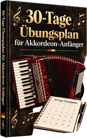 30-Tage-Übungsplan für Akkordeon-Anfänger
