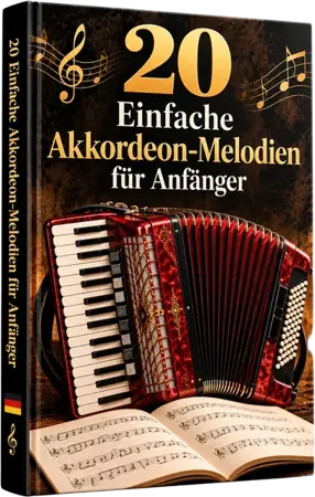20 Einfache Akkordeon-Melodien für Anfänger